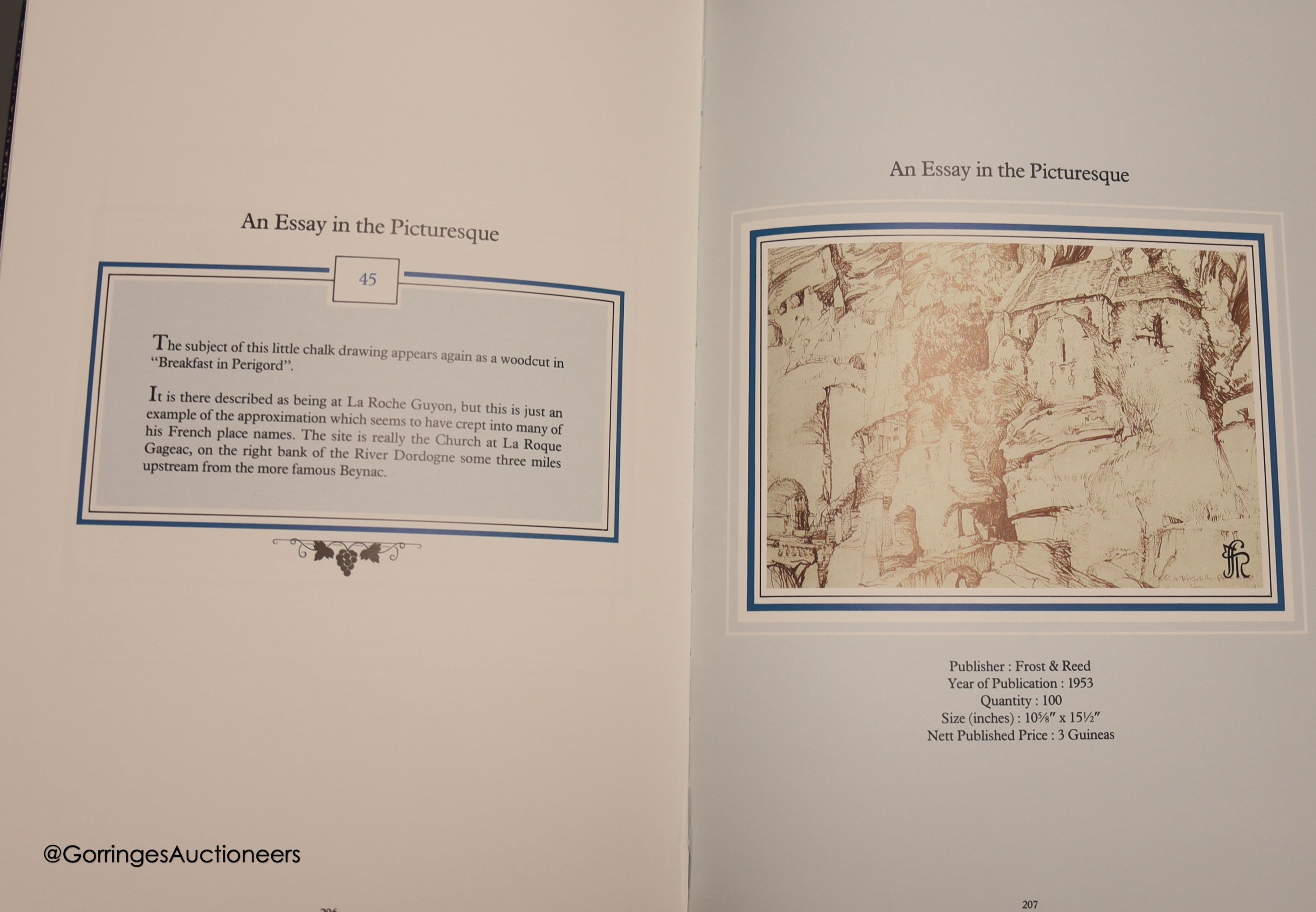 Sir William Russell Flint 'A Catalogue A Rasionne' De Luxe Edition